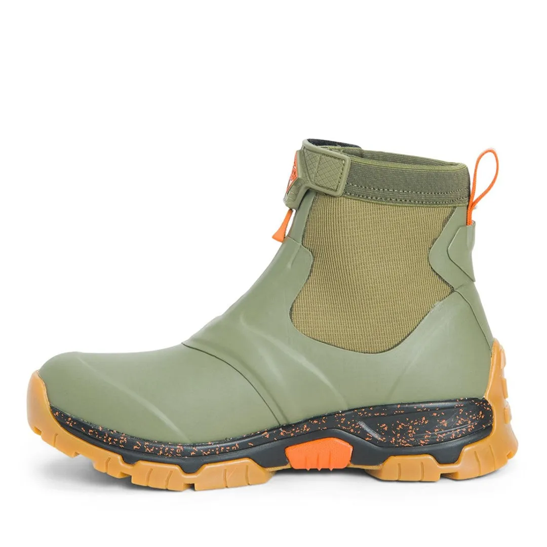 Apex Zip Short Boots - Olive by Muckboot