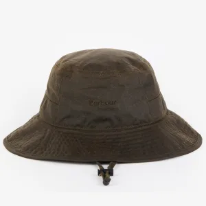 Barbour Men's Milton Wax Sports Hat in Olive