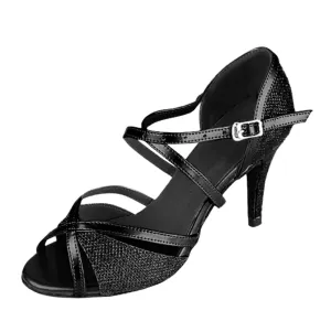 Black Shoes for Salsa Latin Dance