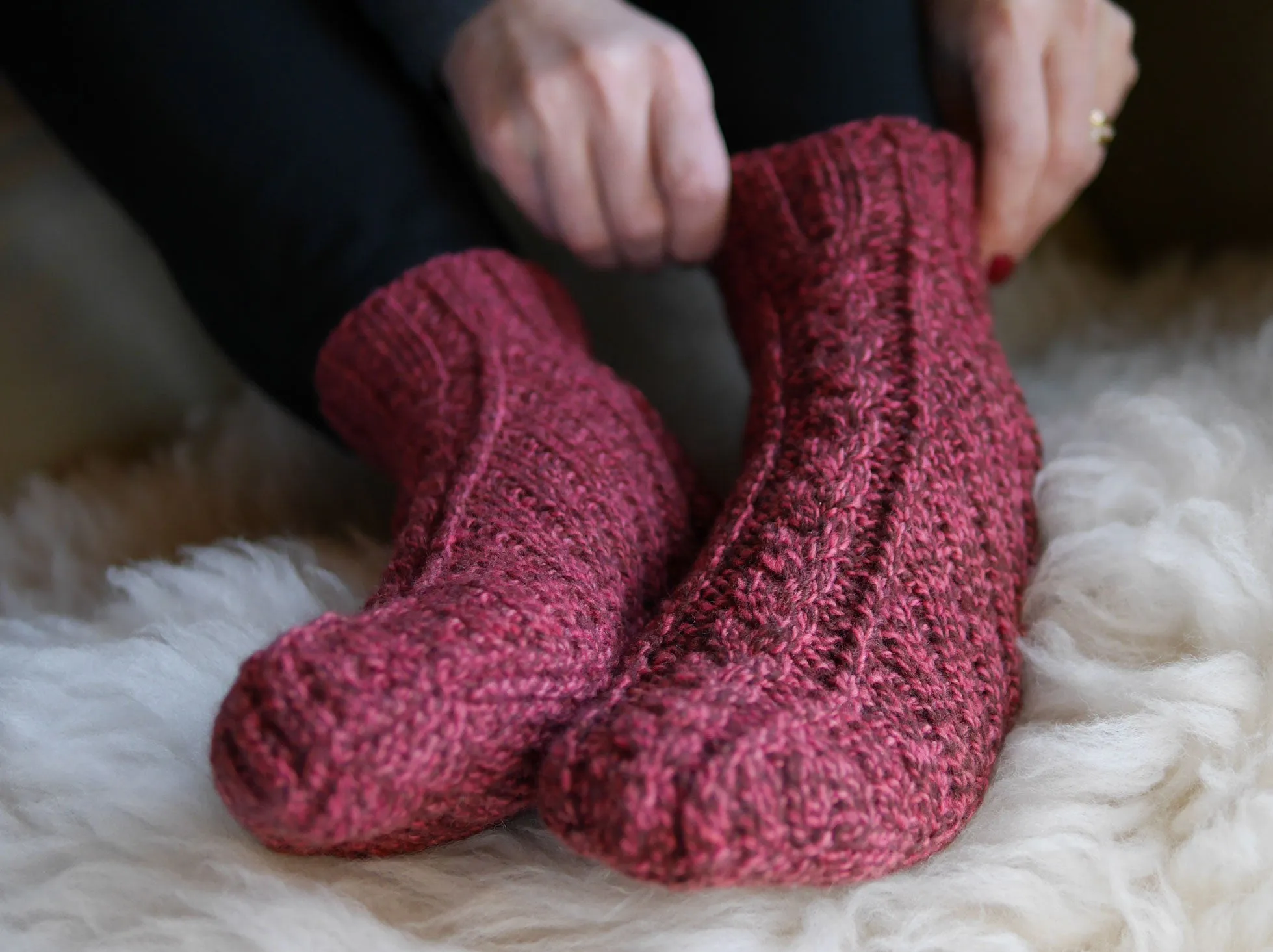 Bottoms Up Booties <br/><small>knitting pattern</small>