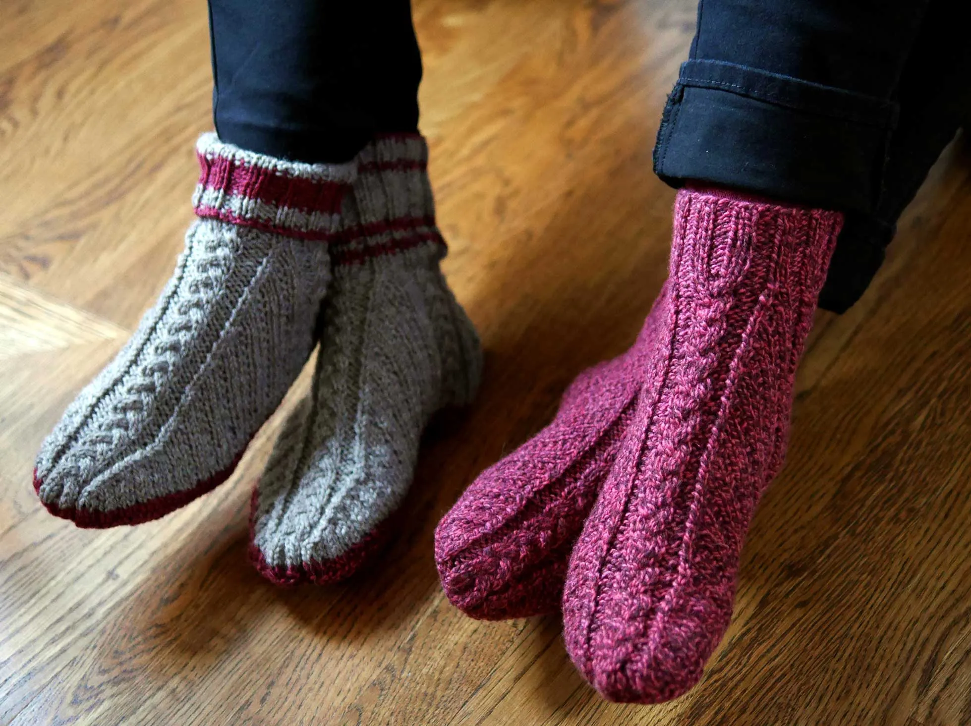 Bottoms Up Booties <br/><small>knitting pattern</small>