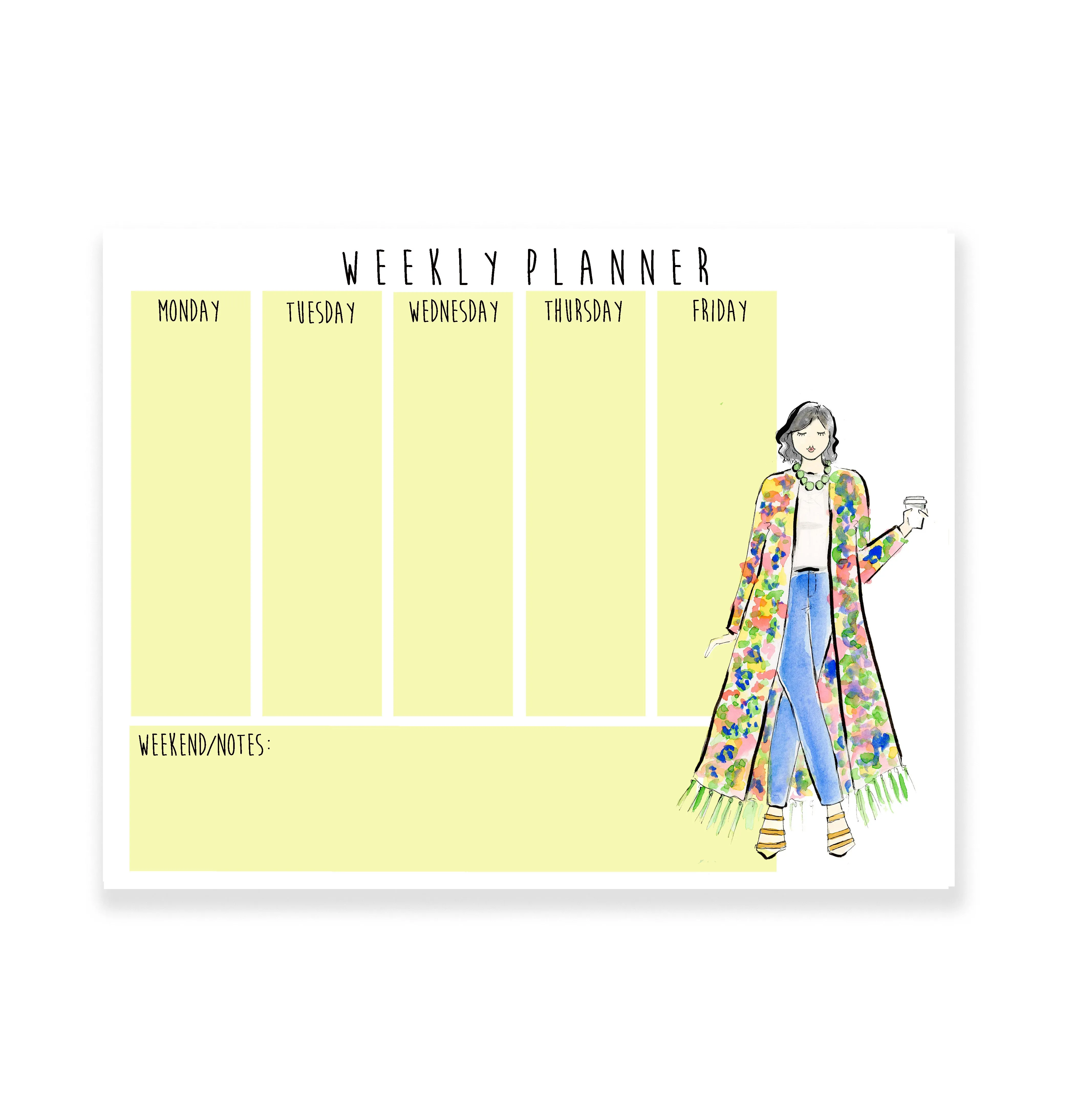 Cool Gal Weekly Planner