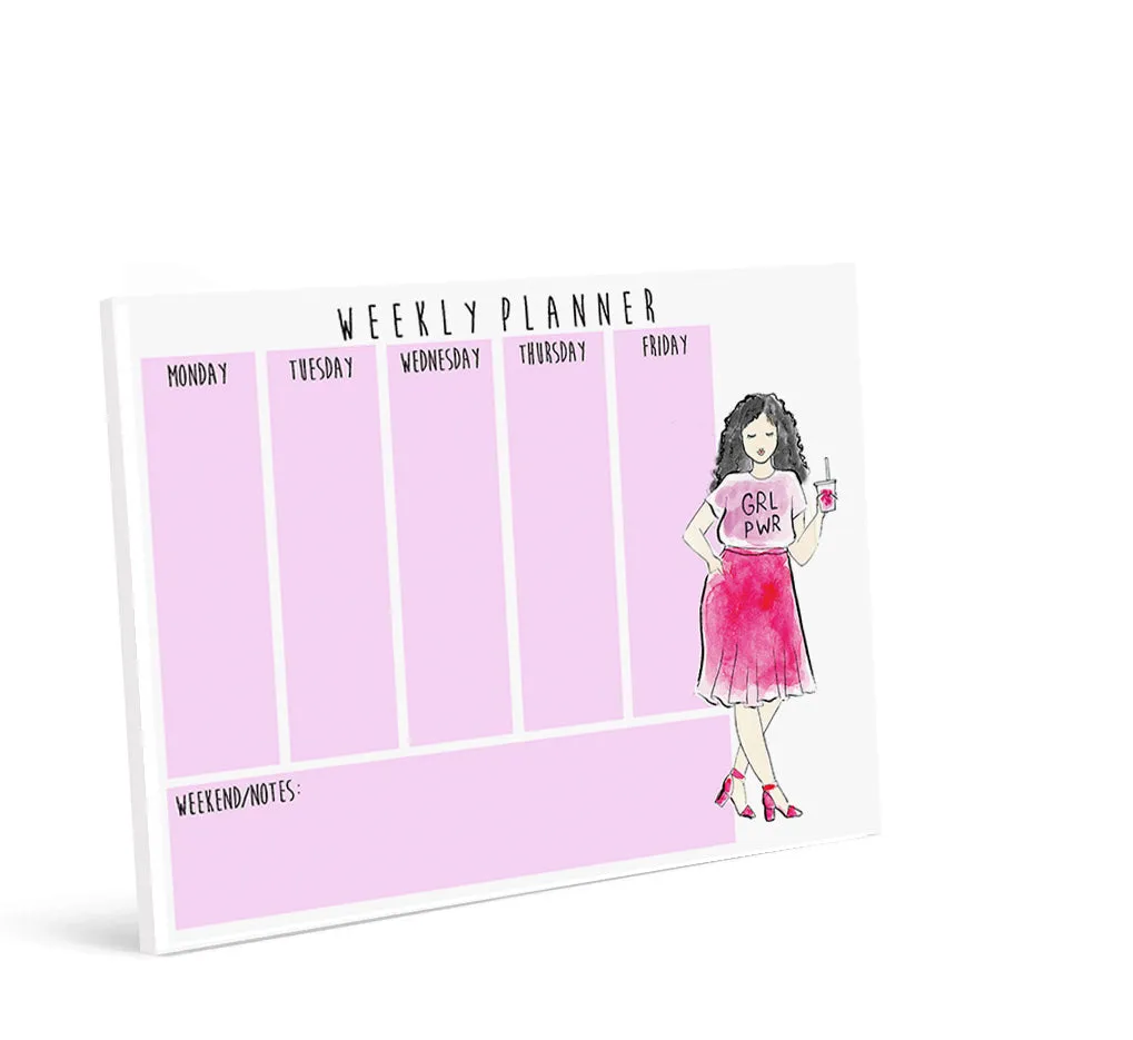 GRL PWR Weekly Planner