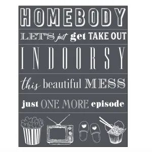 Homebody - Mesh Stencil 8.5x11