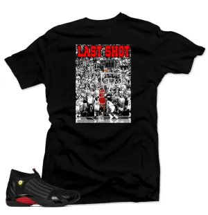 Jordan 14 Last Shot Shirt-1 LAST SHOT Black Tee