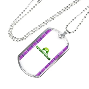 Julia REFORESTATION Dog Tag V1 (Engraving Available)