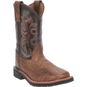 Kid's Dan Post Broken Bow Rust Boot