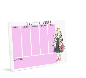 Leopard Gal Weekly Planner