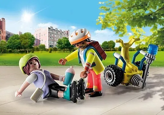 Playmobil City Life - Starter Pack Rescue with Bal