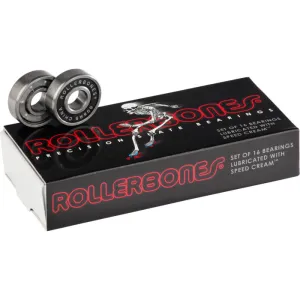 Rollerbones Bearings 8mm (Set of 16)