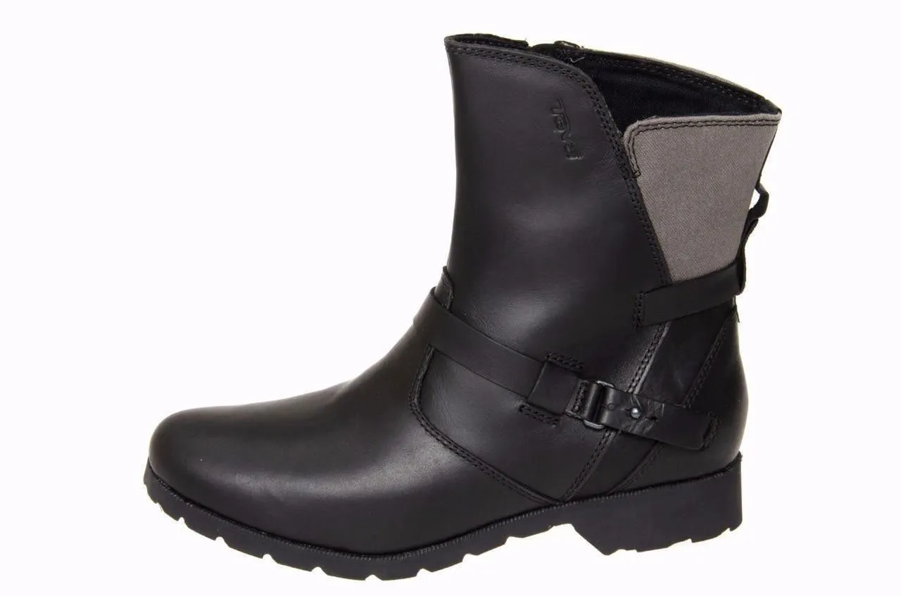 Teva Delavina Low Black Boots