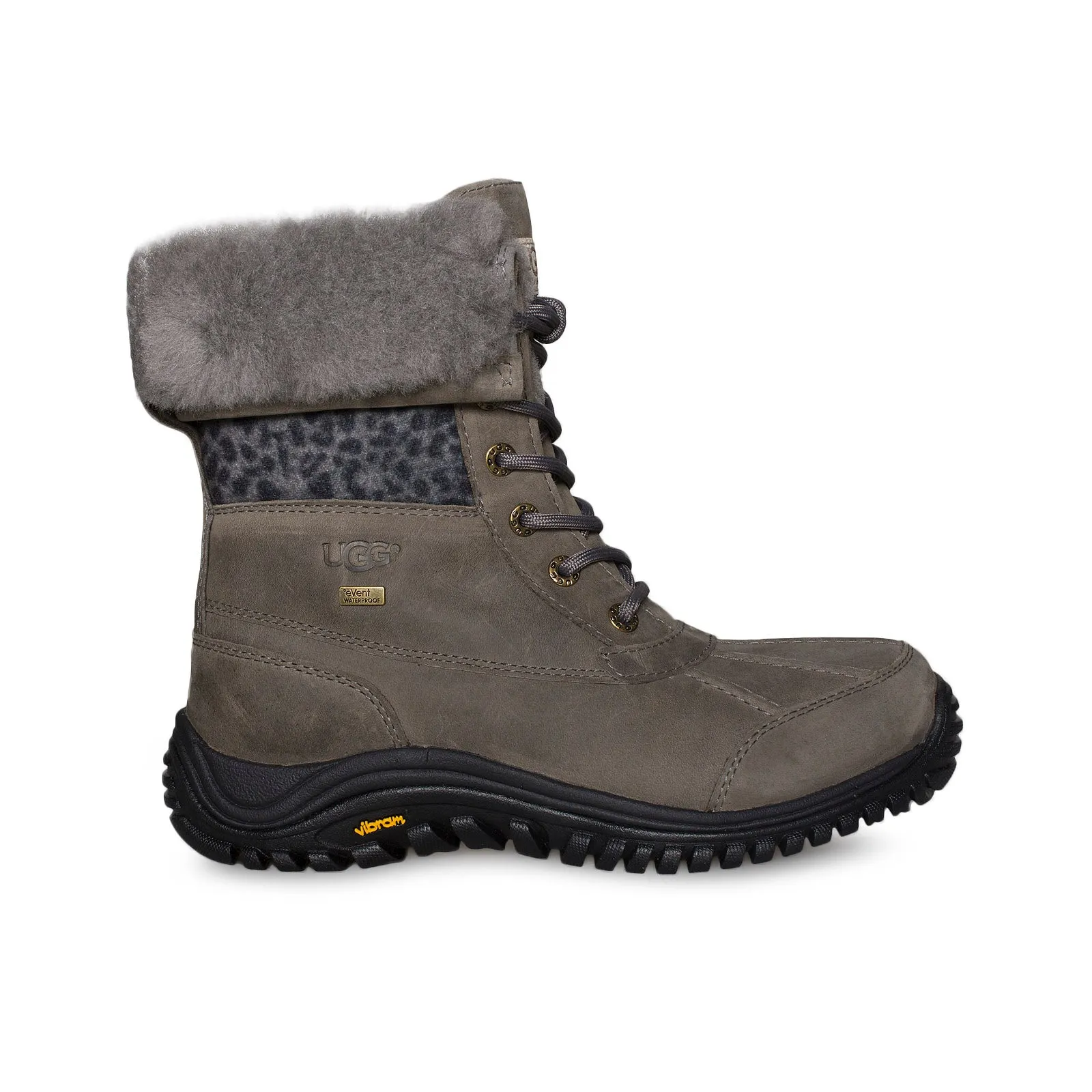 UGG Adirondack II Exotic Charcoal Boots - Women's